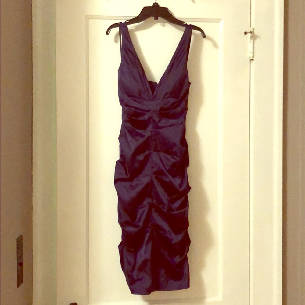 Navy Cocktail Dress